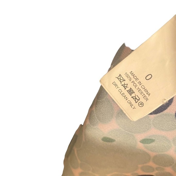 Kate Spade Bubble Dot Smocked Long Sleeve Dress Size 0 - Picture 6 of 8